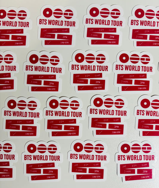 25 PCS BTS Arirang Stickers